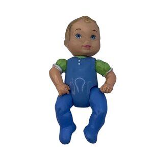 Fisher Price Loving Family Twin Time Blue Baby Boy Doll